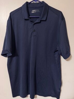 Nike Dark Navy Polo Shirt - Classic Collar